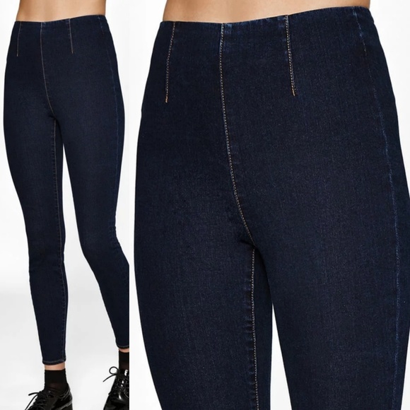Pacsun Betty Blue Pin Up Jeans Jeggings - Picture 2 of 3